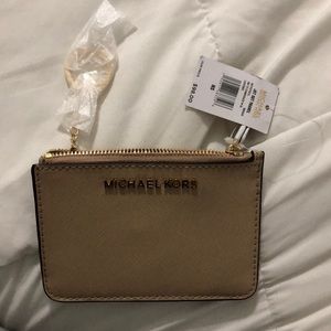 Original michael kors key chain wallet